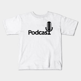 Podcast Design Kids T-Shirt